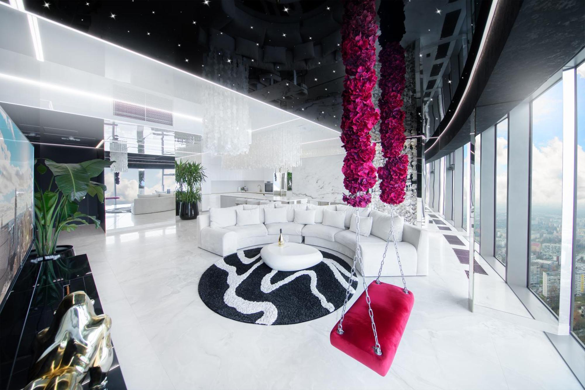 Apartamenty Sky Tower Z Jakuzzi Przy Oknie Wroclaw Exterior photo